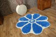 Paklājs Shaggy Gusto Zieds C300 zils, 120 cm цена и информация | Paklāji | 220.lv