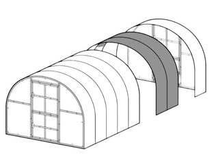 +2 м Titan 6мм цена и информация | Теплицы | 220.lv