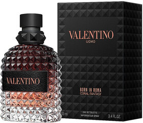 Tualetes ūdens Valentino Uomo Born In Roma Coral Fantasy EDT vīriešiem, 50 ml cena un informācija | Valentino Smaržas, kosmētika | 220.lv