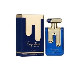 Parfimērijas ūdens Rave Signature Blue EDP vīriešiem, 100 ml cena un informācija | Vīriešu smaržas | 220.lv