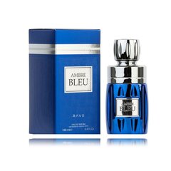 Rave Ambre Bleu Eau de Parfum для мужчин 100 мл цена и информация | Мужские духи | 220.lv