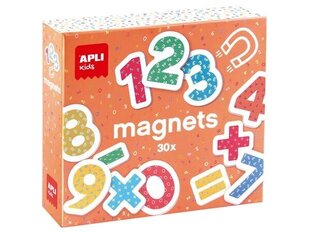 Magnēti Apli Kids 30gab. Numbers cena un informācija | Attīstošās rotaļlietas | 220.lv