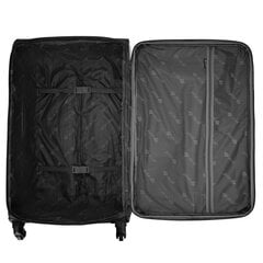 Vidējs koferis Solier Luggage STL1316, M, pelēks цена и информация | Чемоданы, дорожные сумки | 220.lv