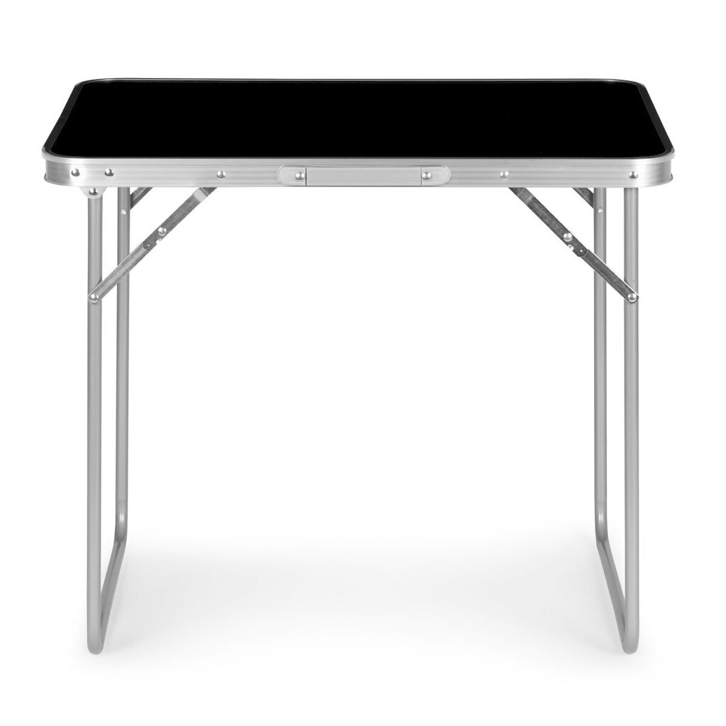 Saliekamais dārza banketu galds ModernHome, melns cena un informācija | Dārza galdi | 220.lv