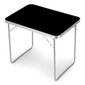 Saliekamais dārza banketu galds ModernHome, melns цена и информация | Dārza galdi | 220.lv