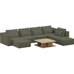 RIPOSO OTTIMO 3-местный угловой диван с журнальным столиком цена и информация | Угловые диваны | 220.lv