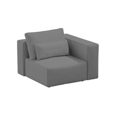 Dīvāna apdares modulis, Riposo ottimo, 105x105x85cm, pelēks cena un informācija | Dīvāni | 220.lv