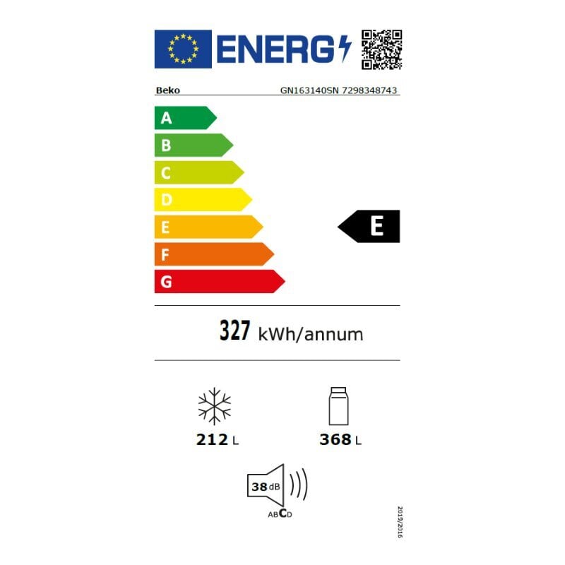 Beko GN163140SN cena un informācija | Ledusskapji | 220.lv