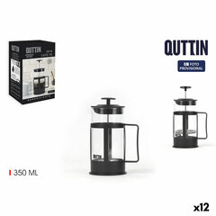 Kafijas kanna ar spiedni Quttin, 350 ml цена и информация | Чайники, кофейники | 220.lv