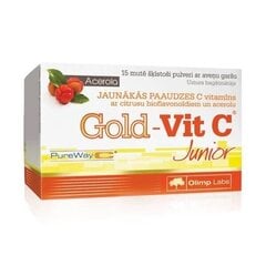 Uztura bagātinātājs Olimp Labs Gold-vit C Junior N15 cena un informācija | Vitamīni, preparāti, uztura bagātinātāji labsajūtai | 220.lv