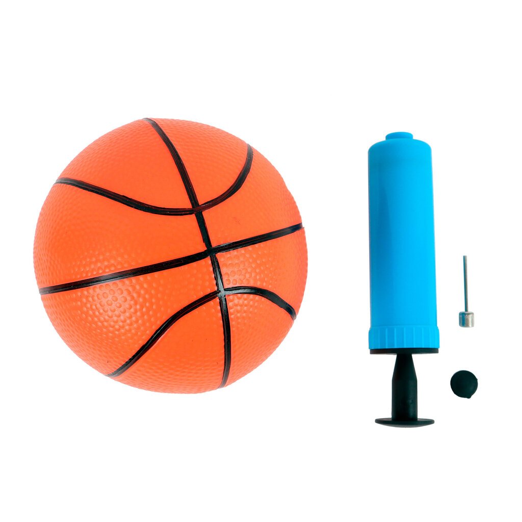 Basketbola dēļa komplekts ar bumbu un pumpi Summer Sport, 45 x 30 cm cena un informācija | Basketbola grozi | 220.lv