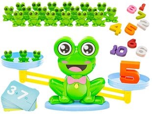 Mācīšanās skaitīt spēle - Frog Balance Shuffleboard - Frog Balance cena un informācija | Attīstošās rotaļlietas | 220.lv