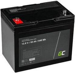 Akumulators Green Cell 12,8V 50Ah 640Wh LiFePO4 cena un informācija | Akumulatori | 220.lv