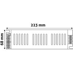 LED barošanas avots Avide 250W 12V IP20 cena un informācija | Barošanas avoti | 220.lv