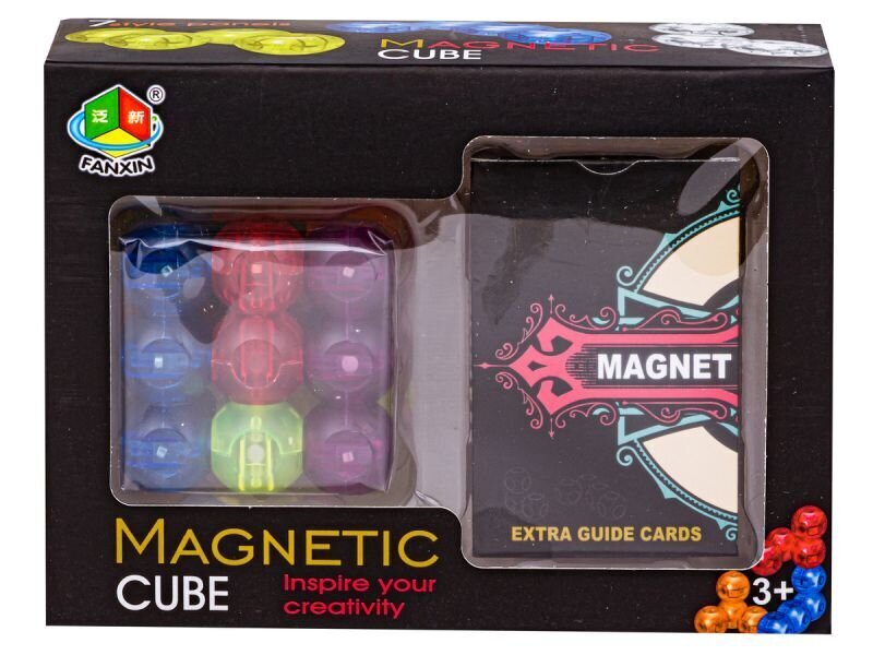 Magnētiskais kubs ar kartēm Fanxin цена и информация | Galda spēles | 220.lv