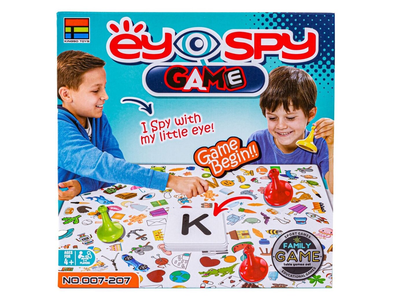 Loģikas spēle Eye Spy Game cena un informācija | Galda spēles | 220.lv
