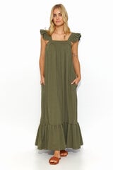 Платье женское Makadamia, зелёное цена и информация | Платья | 220.lv