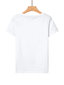 T-krekls sievietēm Glo Story WPO 4097-1, balts cena un informācija | T-krekli sievietēm | 220.lv