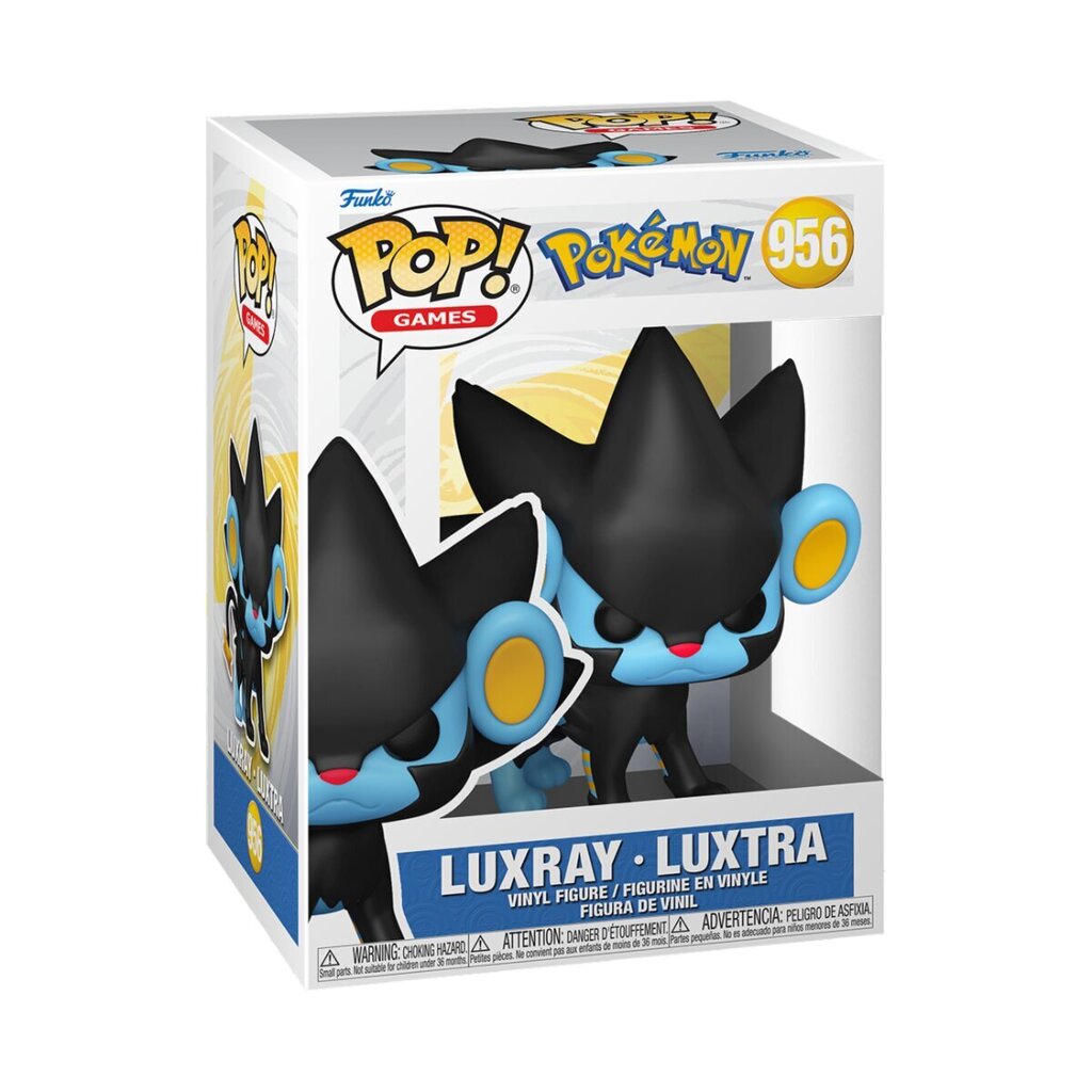 Vinila figūra Funko POP! Pokemon Luxray, melns cena un informācija | Datorspēļu suvenīri | 220.lv