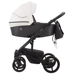 Universālie rati Bebetto Torino 2in1, grey/white цена и информация | Коляски | 220.lv