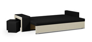 Prece ar bojājumu. Dīvāns Bellezza Dakota, smilškrāsas/melns cena un informācija | Preces ar bojājumiem | 220.lv
