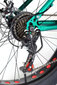 Prece ar bojājumu. Vīriešu kalnu velosipēds Louke Fat Bike X-treme, melns cena un informācija | Preces ar bojājumiem | 220.lv