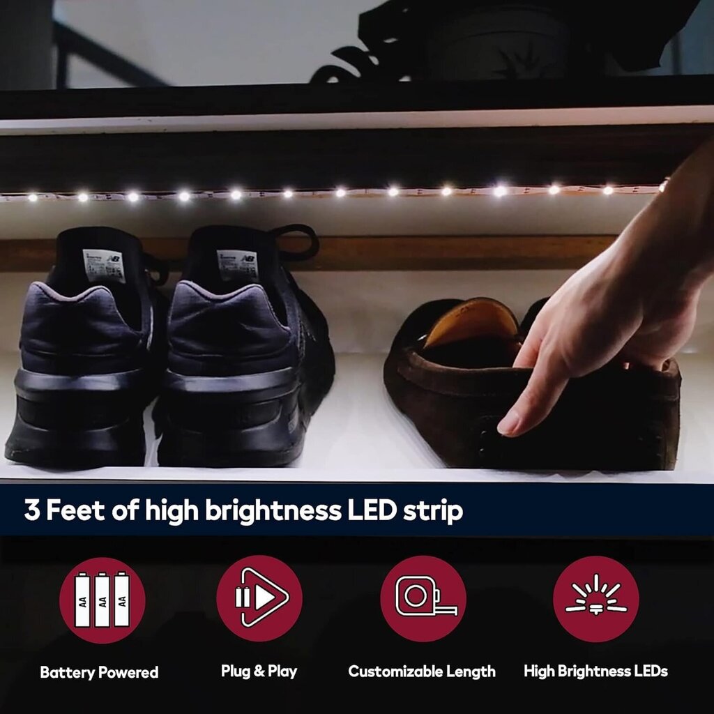 LED sloksņu komplekts BestLuz BSL-003, 3 gab. цена и информация | LED lentes | 220.lv