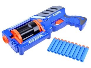 Ружье с пенопластовыми пулями Blaster, синее цена и информация | Конструктор автомобилей игрушки для мальчиков | 220.lv