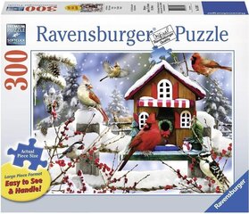 Puzle Ravensburger The Lodge, 300 gab. cena un informācija | Puzles, 3D puzles | 220.lv