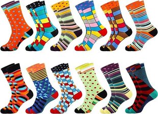 Носки мужские, цветные, 12 шт.  цена и информация | Мужские носки | 220.lv