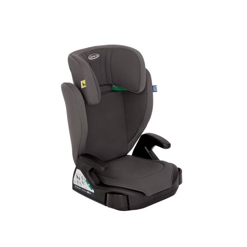 Autokrēsliņš Graco Junior Maxi R129, 15-36 kg, Iron cena un informācija | Autokrēsliņi | 220.lv