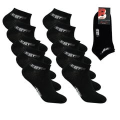 Мужские носки Bisoks 12165 черные, 10 пары цена и информация | Мужские носки | 220.lv