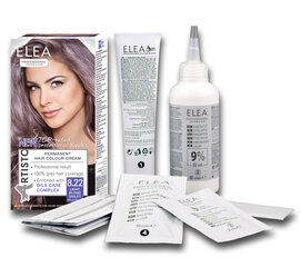 Стойкая крем-краска для волос Elea Colour&Care 10.1 Ultra light blond violet, 123 мл цена и информация | Краска для волос | 220.lv