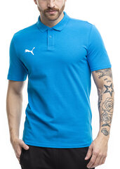 T-krekls vīriešiem Puma Team Goal Casuals Polo 658605 02, zils cena un informācija | Vīriešu T-krekli | 220.lv