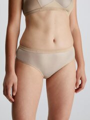 Calvin Klein трусики Tanga Gold 000QF7438EPDZ 545667517, песочный цена и информация | Трусики | 220.lv