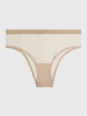 Calvin Klein трусики Tanga Gold 000QF7438EPDZ 545667517, песочный цена и информация | Трусики | 220.lv