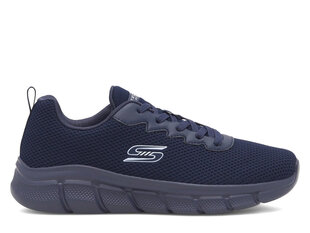 Bobs b flex chill edge skechers 118106nvy vīriešiem tamsiai melyna men's navy 118106NVY цена и информация | Кроссовки мужские | 220.lv