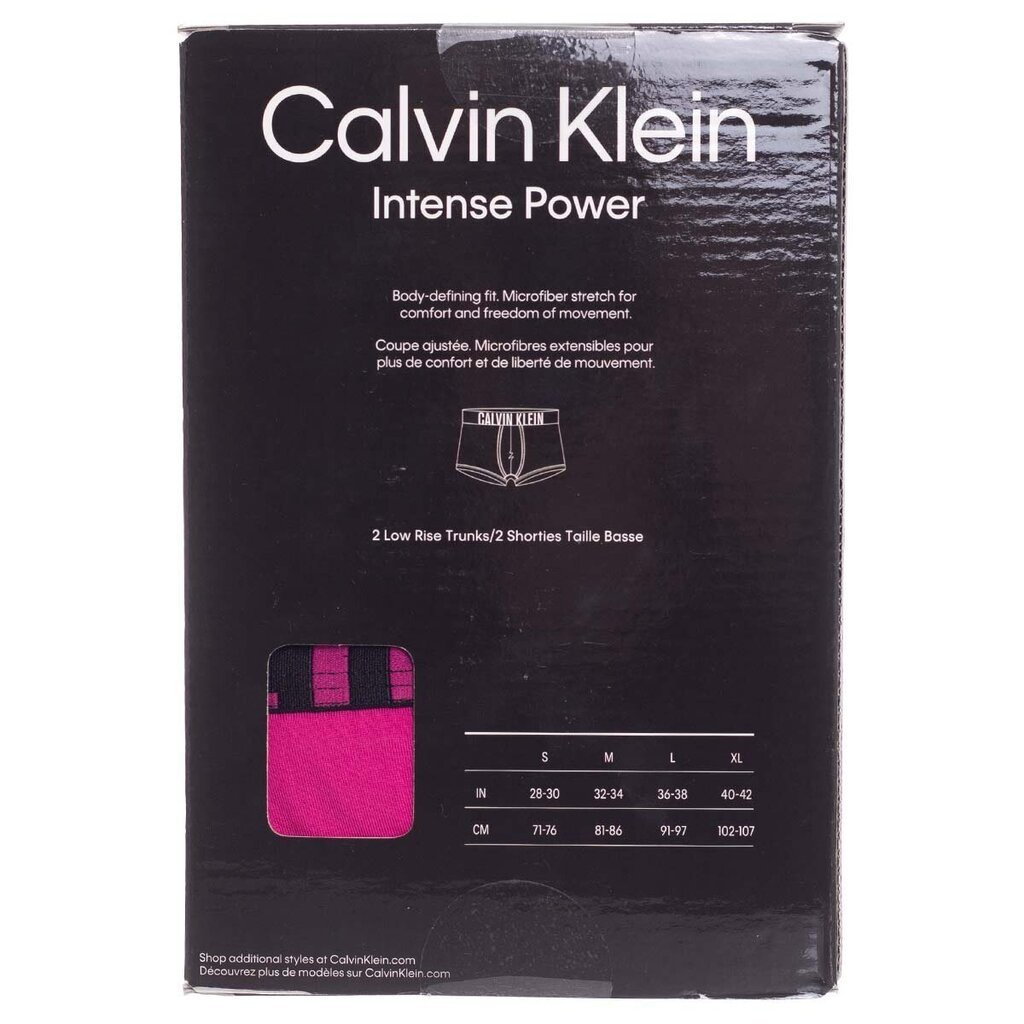 Šorti vīriešiem Calvin Klein Apakšveļa, 2 gab. цена и информация | Vīriešu apakšbikses | 220.lv