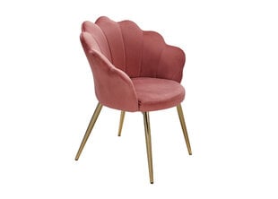 Krēsls Tulpe, rozā cena un informācija | Virtuves un ēdamistabas krēsli | 220.lv