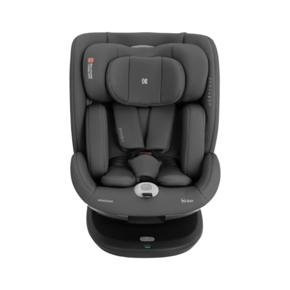 Autokrēsliņš KikkaBoo i-Drive i-Size, 0-36 kg, Dark Grey cena un informācija | Autokrēsliņi | 220.lv