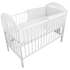 Bērnu gultiņas aizsargs My Baby, 180x30 cm, white цена и информация | Товары для безопасности детей дома | 220.lv