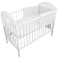 Bērnu gultiņas aizsargs My Baby, 180x30 cm, white cena un informācija | Bērnu drošības preces | 220.lv