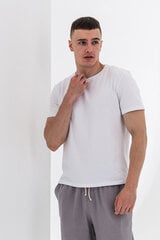 T-krekls vīriešiem, balts цена и информация | Мужские футболки | 220.lv