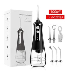 EXTRALINK BEAUTY SMARTLIFE INTELLIGENT WATER FLOSSER L10 BLACK цена и информация | Ирригаторы | 220.lv