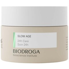 Atjaunojošs krēms normālai ādai Biodroga Slow Age 24h Care, 50ml cena un informācija | Sejas krēmi | 220.lv