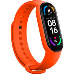 OEM Silicone strap, orange cena un informācija | Viedpulksteņu un viedo aproču aksesuāri | 220.lv