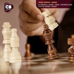 Šaha un dambretes galds Colorbaby, 4 gab. cena un informācija | Galda spēles | 220.lv