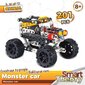 Konstruktors Colorbaby Smart Theory Mecano Monster Car, 201 gab. cena un informācija | Konstruktori | 220.lv