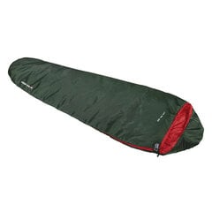 Спальный мешок Lite Pak 800, 210x75/50cm, зеленый/красный цена и информация | Спальные мешки | 220.lv