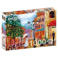 Puzle Enjoy Puzzle 1449,Parīzes romance, 1000 d. цена и информация | Пазлы | 220.lv